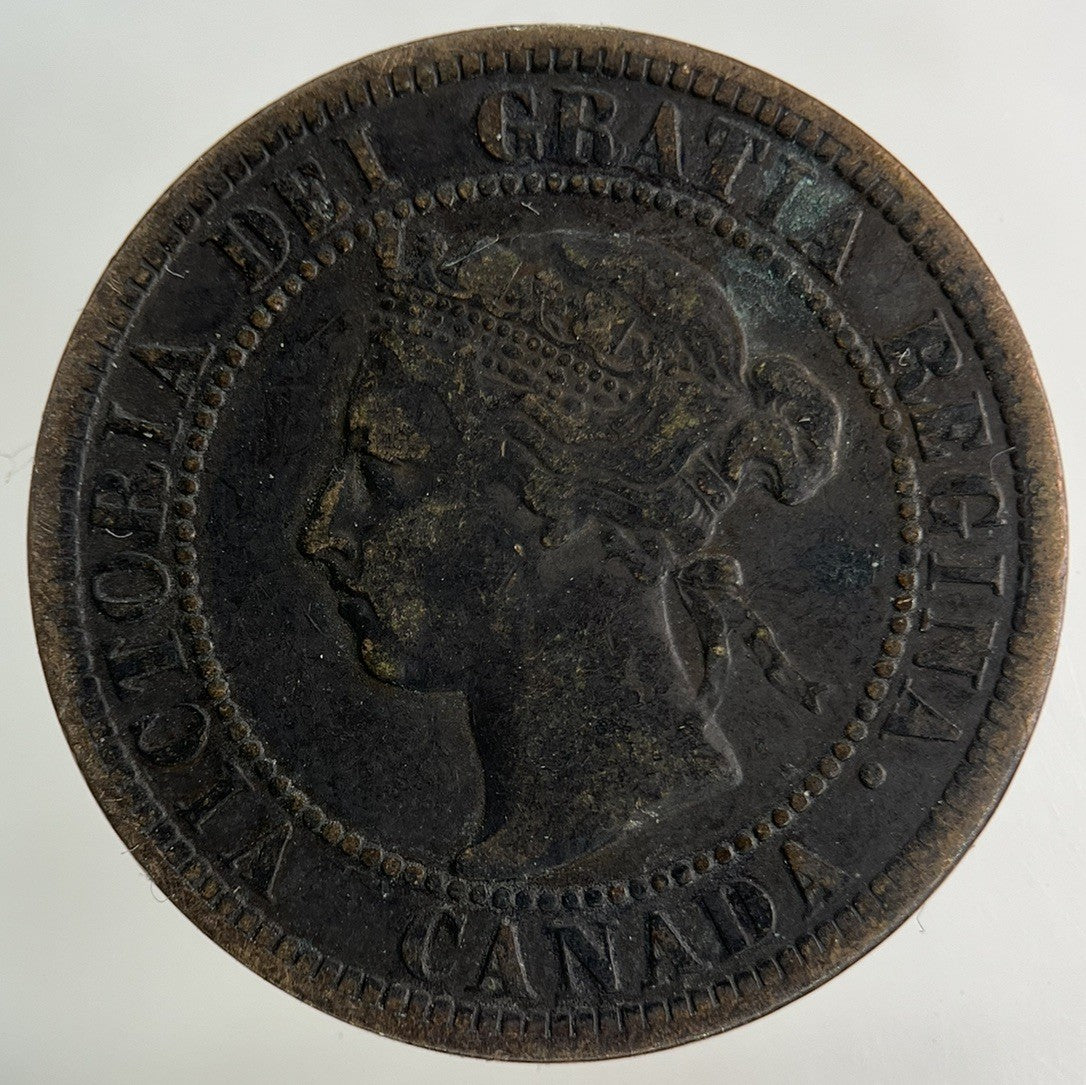 1900 Canada One Cent Coin | Fine Collectable Grade