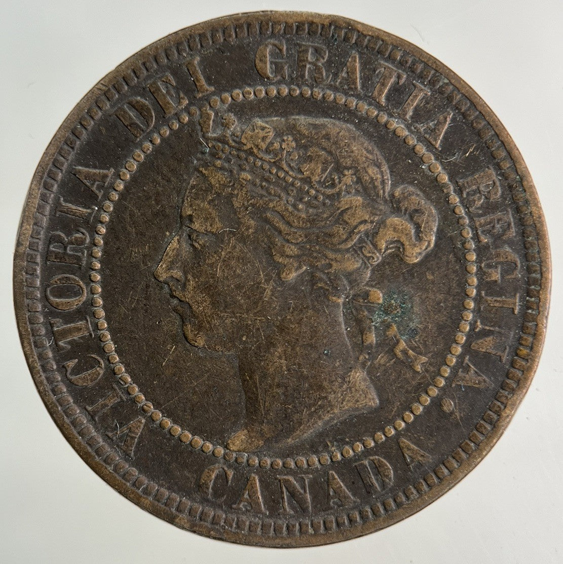 1900 Canada One Cent Coin | Fine Collectable Grade