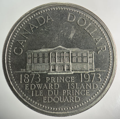 1973 Canada One Dollar Edward Island Coin | Very High Grade