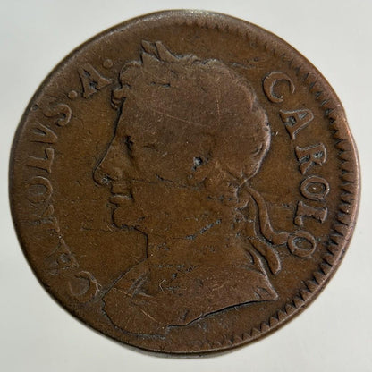 1672 Charles II 2nd Farthing Coin | Fine Collectable Grade