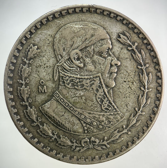 1961 Mexico Un 1 Peso Silver Coin | Fine Collectable Grade