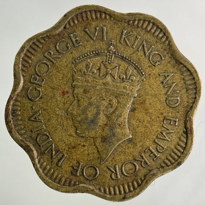 1944 Ceylon 10 Cents Coin | Fine Collectable Grade