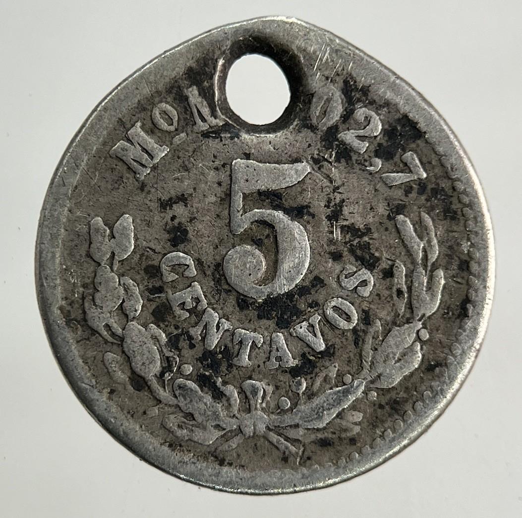 Mexico 5 Centavos Silver Coin | Collectable Grade