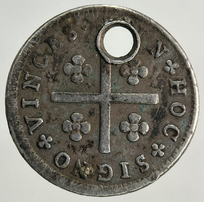 Portugal Queen Maria I 80 Reis Silver Coin | Fine Collectable Grade