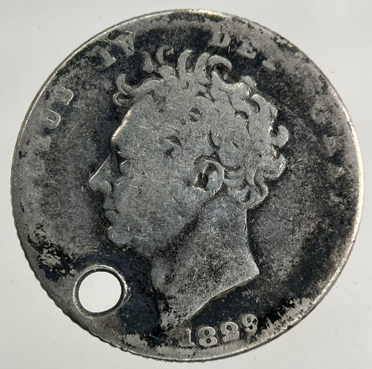 1829 George IV Sixpence Silver Coin | Collectable Grade