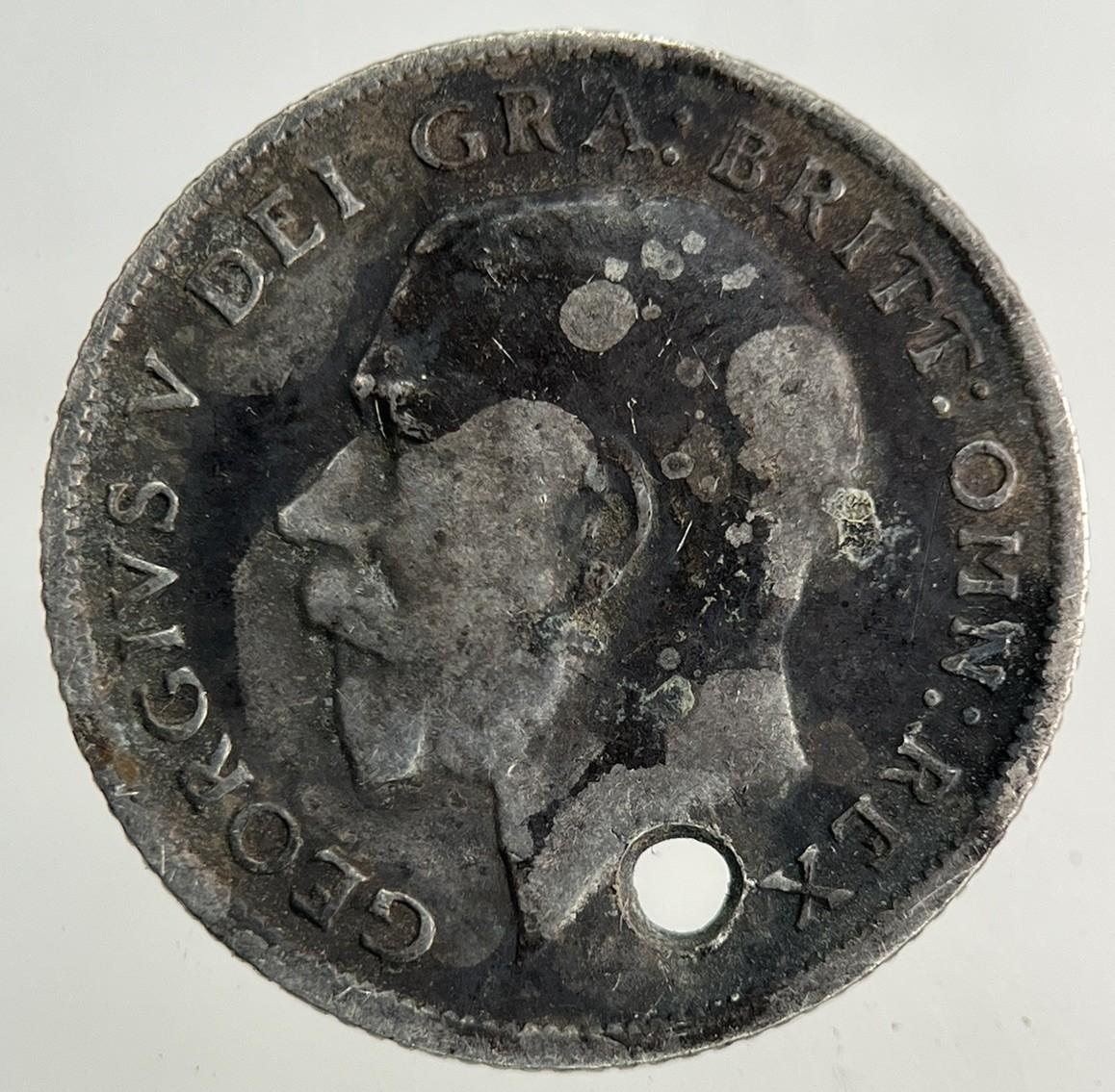 1916 George V Sixpence Silver Coin | Fine Collectable Grade