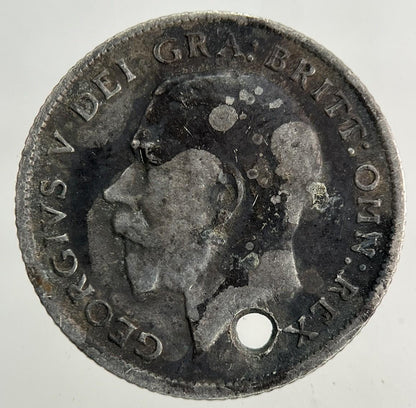 1916 George V Sixpence Silver Coin | Fine Collectable Grade