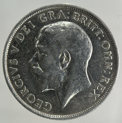 1916 George V Shilling Silver Coin | Fine Collectable Grade