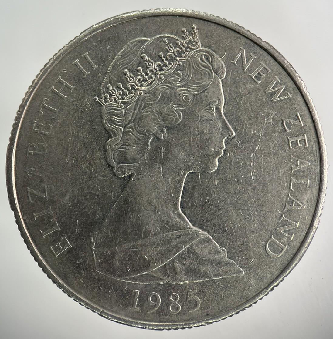 1985 New Zealand 50 Cents Coin | Very High Grade