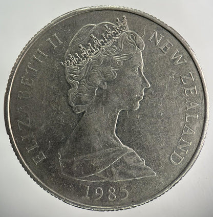 1985 New Zealand 50 Cents Coin | Very High Grade