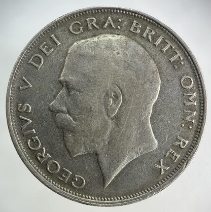 1920 George V Half-Crown Silver Coin | Fine Collectable Grade