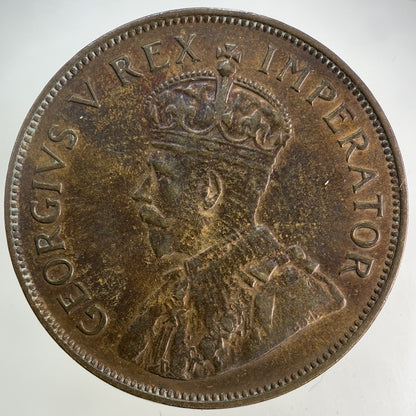 1935 South Africa One Penny Coin | Very High Grade
