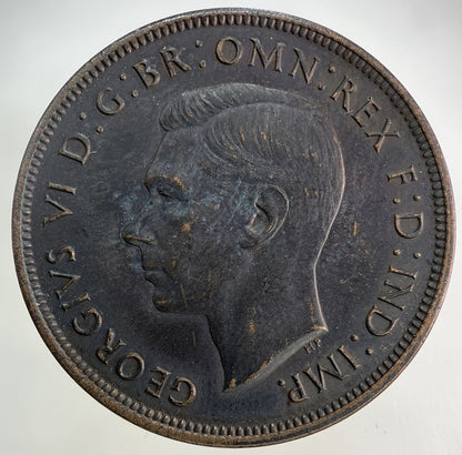 1937 George VI One Penny Coin | Very High Grade