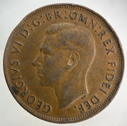 1949 Australia One Penny Coin | Fine Collectable Grade