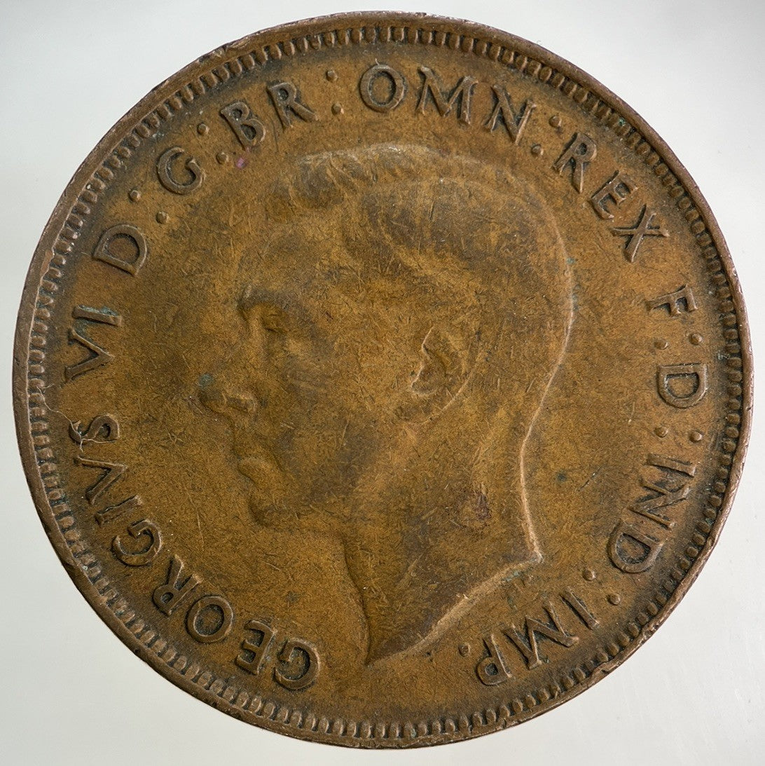 1944 Australia One Penny Coin | Fine Collectable Grade