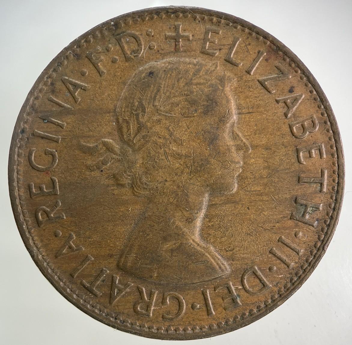 1961 Australia One Penny Coin | Fine Collectable Grade