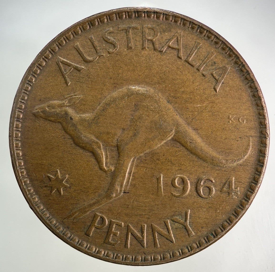 1964 Australia One Penny Coin | Fine Collectable Grade