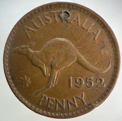 1952 Australia One Penny Coin | Collectable Grade