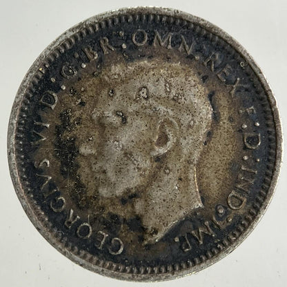 1941 Australia Threepence Silver Coin | Fine Collectable Grade