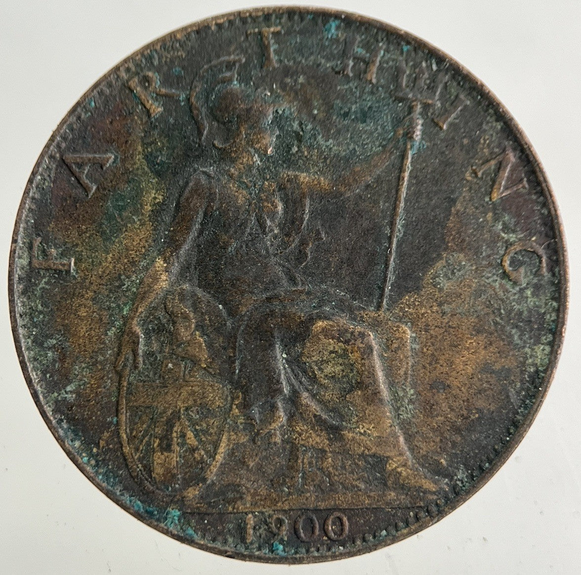 1900 Victoria Farthing Coin | Fine Collectable Grade