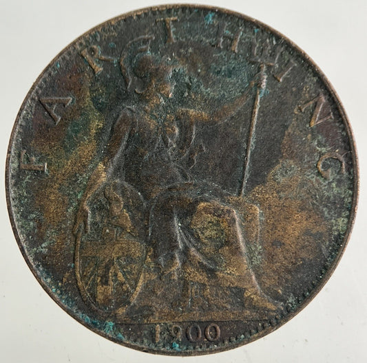 1900 Victoria Farthing Coin | Fine Collectable Grade