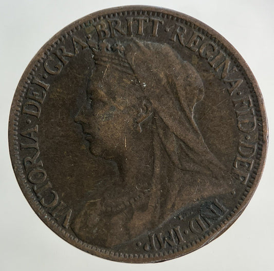 1901 Victoria Farthing Coin | Fine Collectable Grade