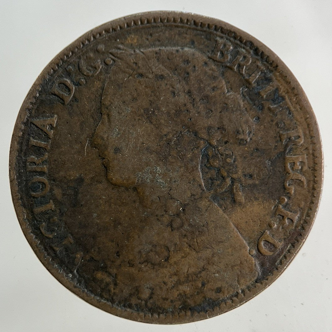 1861 Victoria Farthing Coin | Collectable Grade
