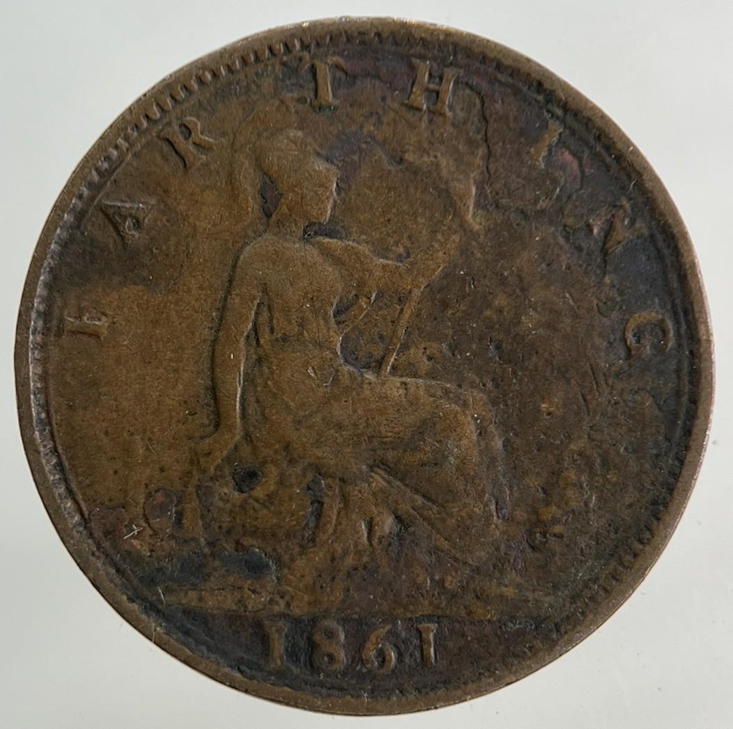 1861 Victoria Farthing Coin | Collectable Grade