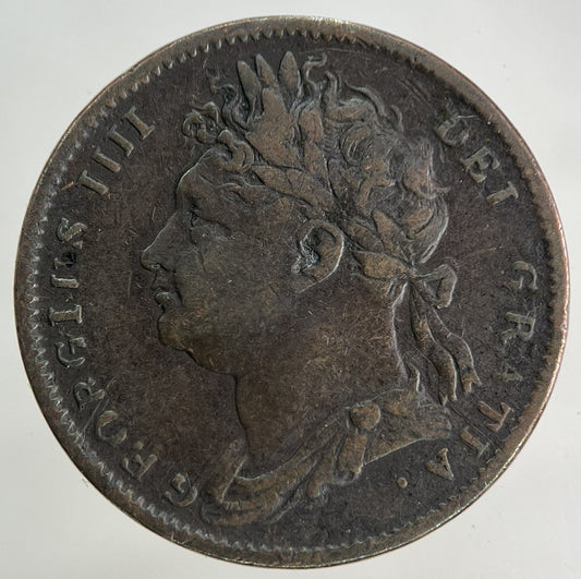 1822 George IV Farthing Coin | Fine Collectable Grade