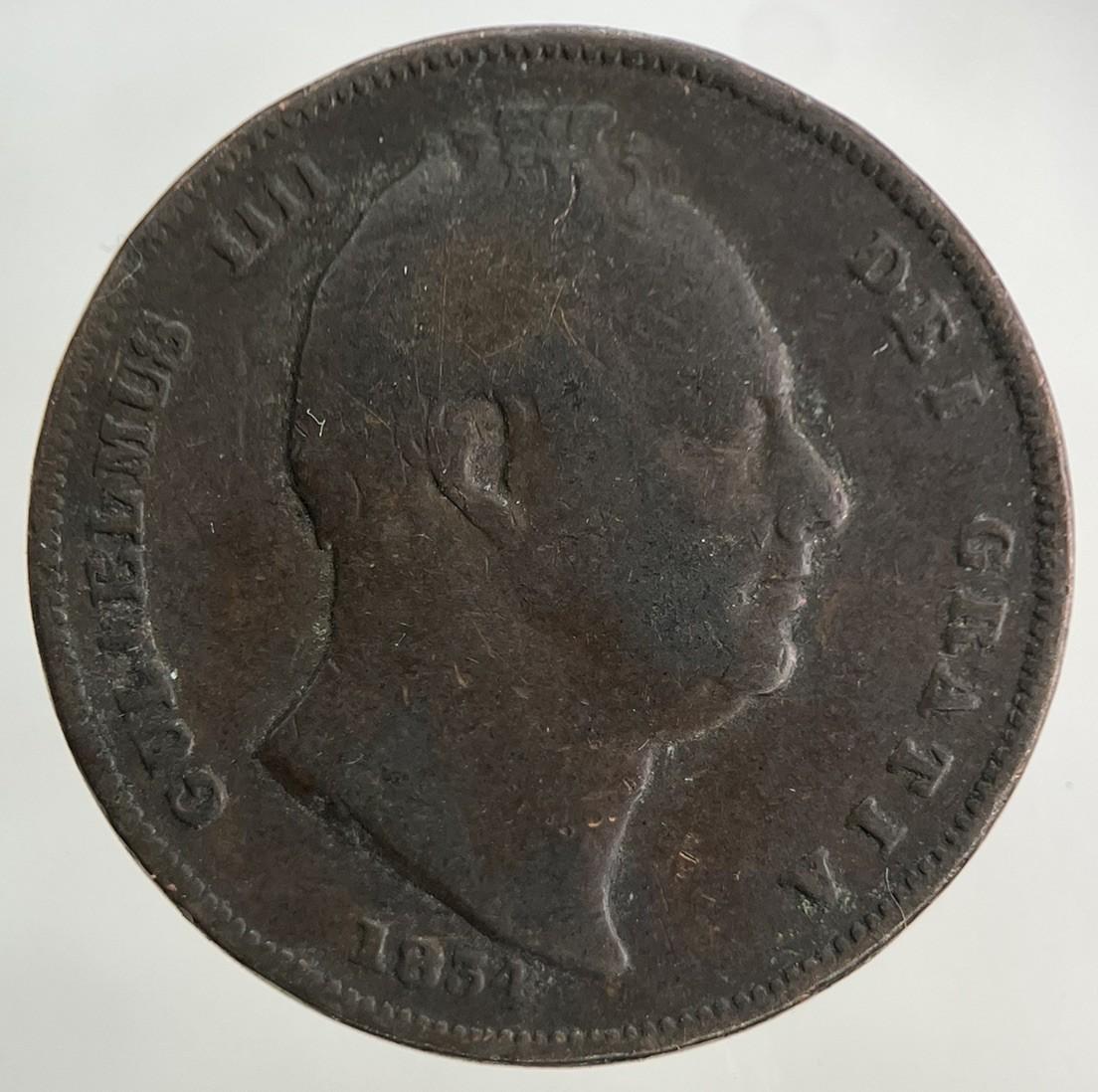 1834 William IV Farthing Coin | Collectable Grade