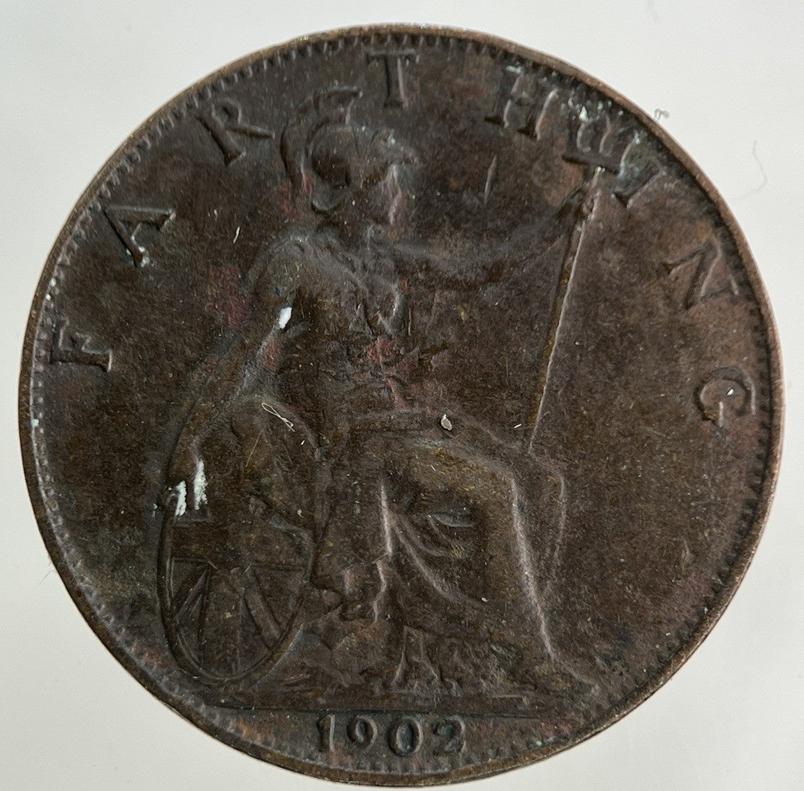 1902 Edward VII Farthing Coin | Fine Collectable Grade