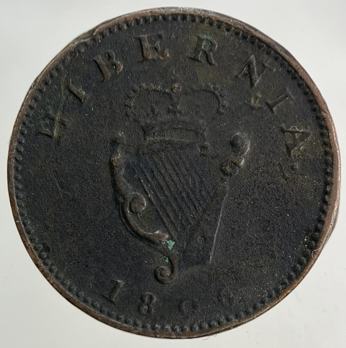 1806 Irish Farthing Coin | Fine Collectable Grade