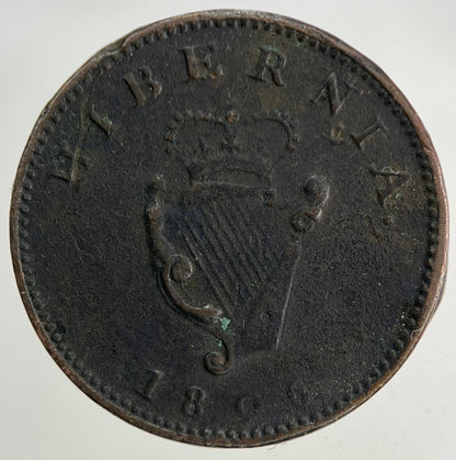 1806 Irish Farthing Coin | Fine Collectable Grade