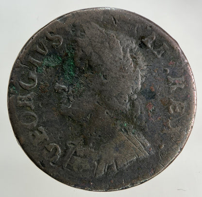 1754 George II 2nd Farthing Coin | Collectable Grade