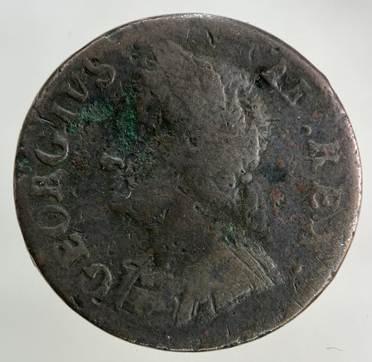 1754 George II 2nd Farthing Coin | Collectable Grade