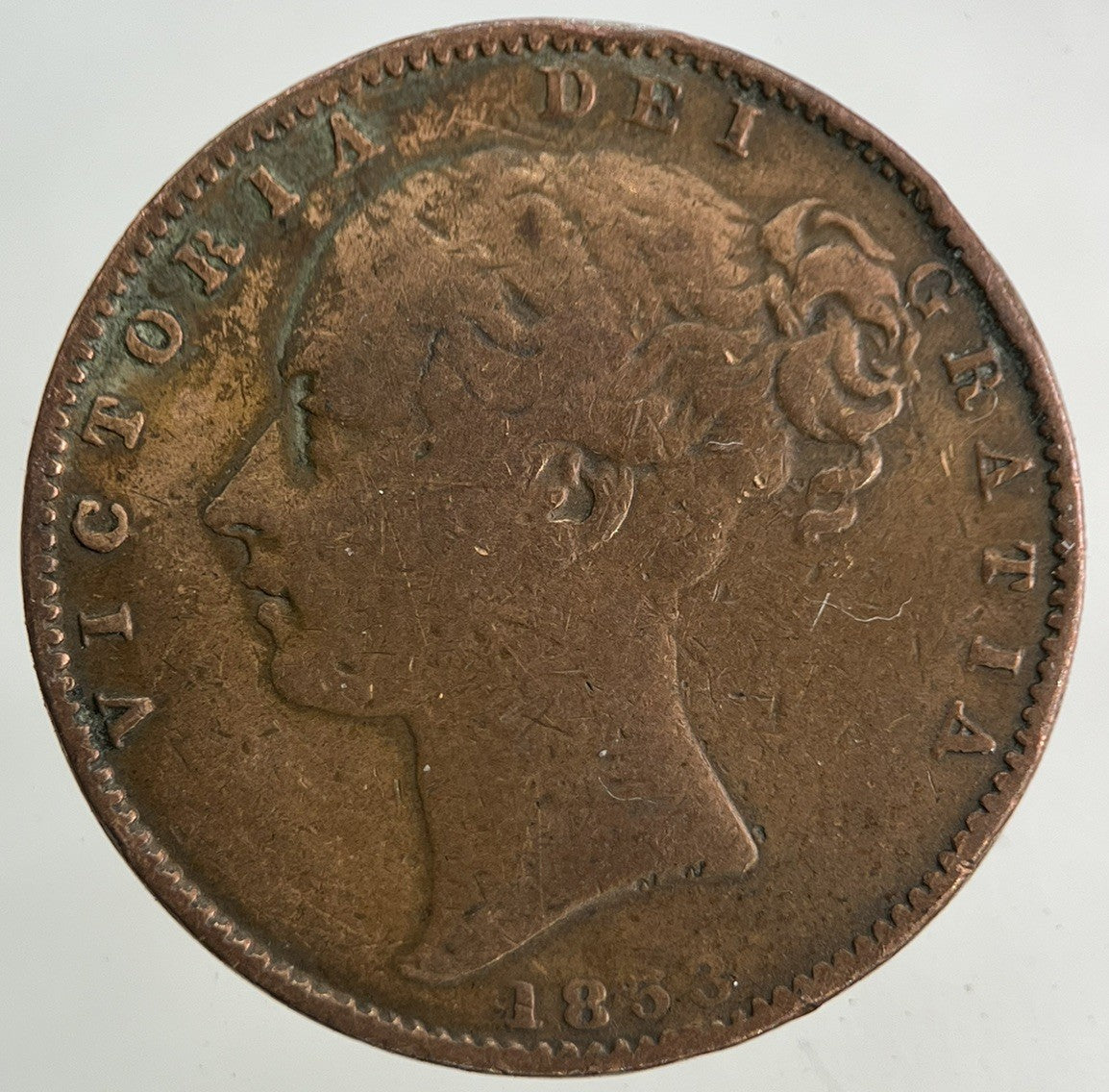 1853 Victoria Farthing Coin | Collectable Grade