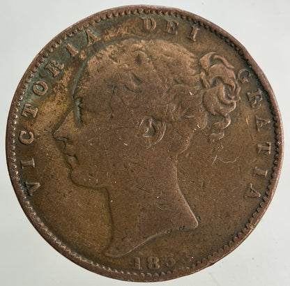 1853 Victoria Farthing Coin | Collectable Grade