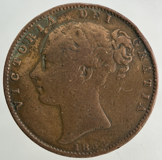 1853 Victoria Farthing Coin | Collectable Grade