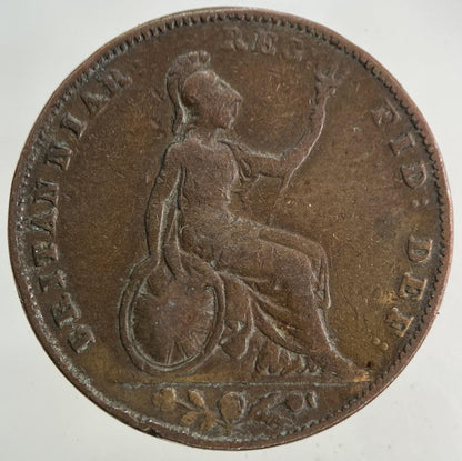 1853 Victoria Farthing Coin | Collectable Grade