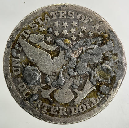 1899 US USA Quarter Dollar Silver Coin | Collectable Grade