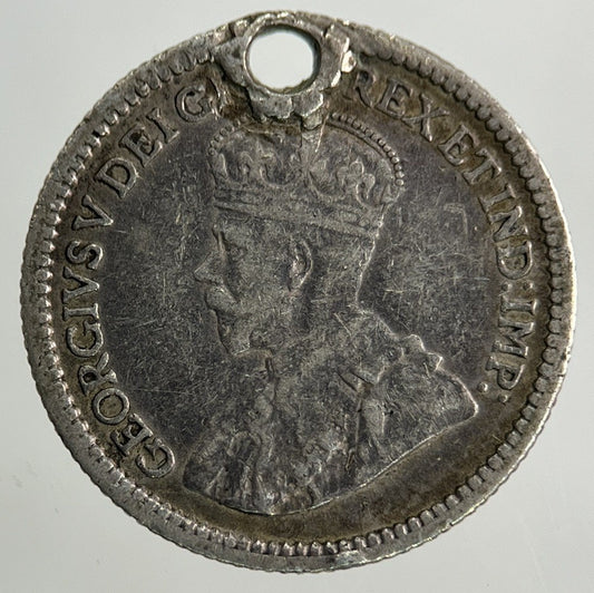 1912 Canada 5 Cents Silver Coin | Fine Collectable Grade