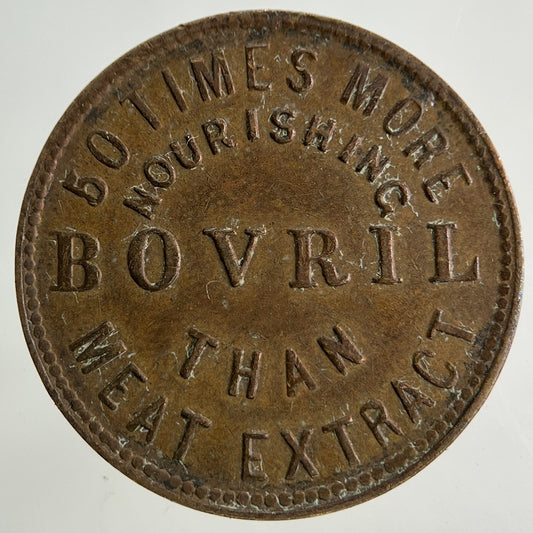British Bovril London Token Coin | Fine Collectable Grade