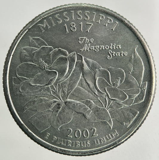 2002 US USA Quarter Dollar Coin | Very High Grade