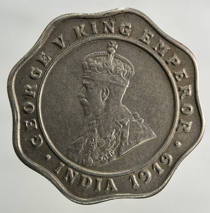 1919 India 4 Annas Coin | Very High Grade