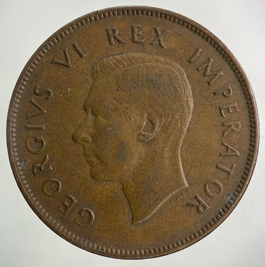 1941 South Africa One Penny Coin | Fine Collectable Grade