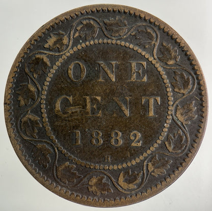 1882-H Canada One Cent Coin | Collectable Grade