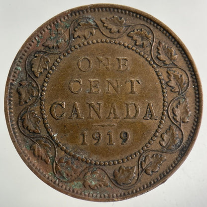 1919 Canada One Cent Coin | Fine Collectable Grade
