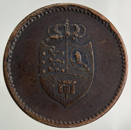 1813 Denmark 6 Skilling Coin | Fine Collectable Grade