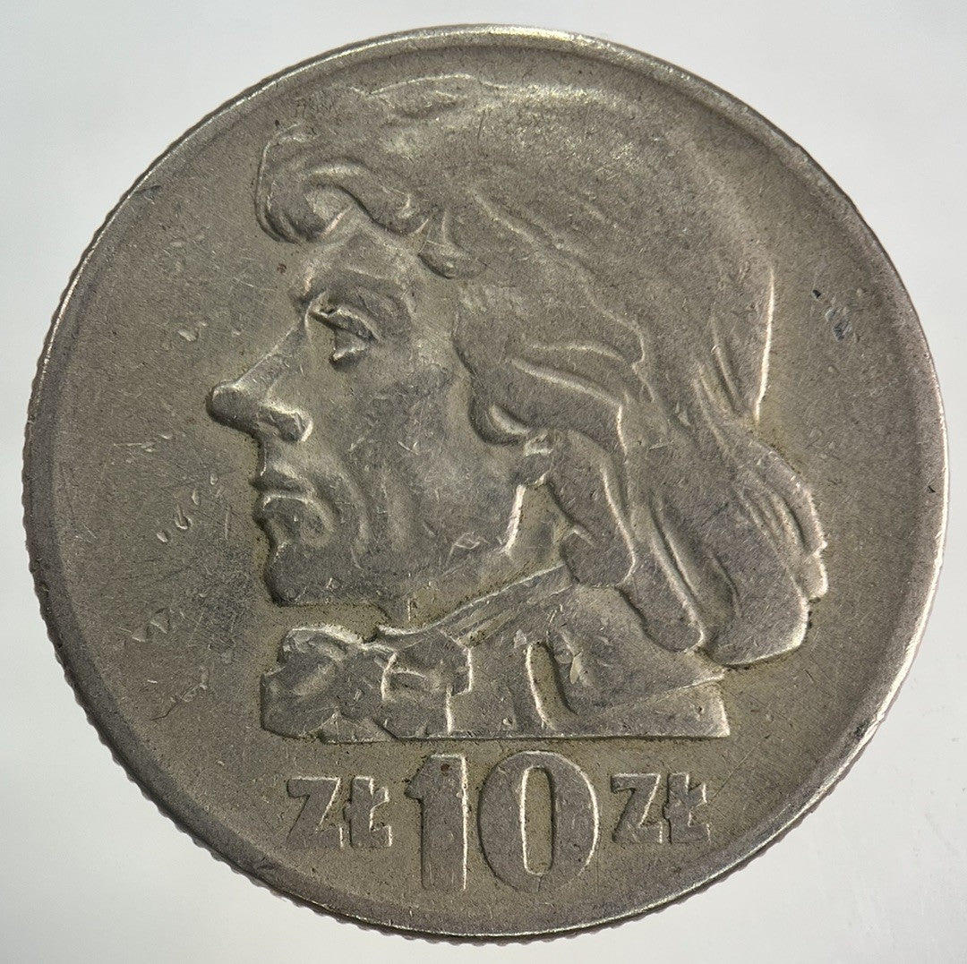 1960 Poland 10 Zloty Zlotych Coin | Fine Collectable Grade