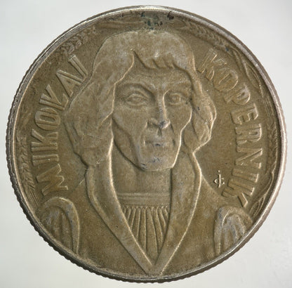 1965 Poland 10 Zloty Zlotych Coin | Fine Collectable Grade